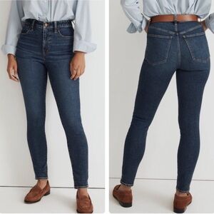 NWT MADEWELL Curvy Roadtripper Skinny Jeans 26 Petite Button Fly Magic Pockets
